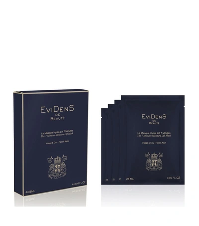 Evidens De Beauté 7 Minutes Moisture Lift Sheet Mask In White