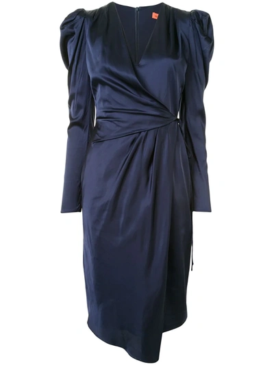 Manning Cartell V-neck Dress In Blue
