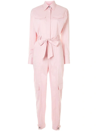 Manning Cartell Belted Jumpsuit In Pink