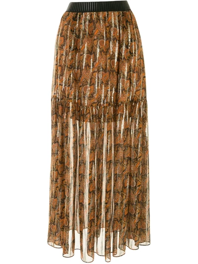 Manning Cartell Gypsy Ballads Tiered Skirt In Multicolour