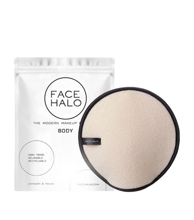 Face Halo Body Double-sided Mitt In White