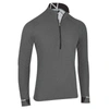 Zero Restriction Z425 1/4 Zip Pullover - Sale In Charcoal Heather/black