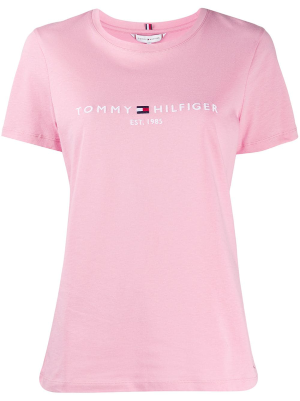 tommy hilfiger embroidered logo t shirt