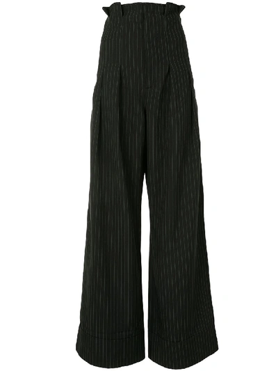 Alice Mccall Heights Wide-leg Trousers In Black