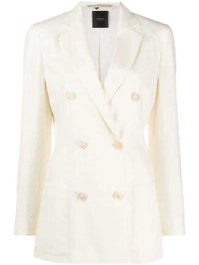 Agnona Eternals Double-breasted Jacket In Neutrals