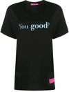 Ireneisgood You Good Cotton T-shirt In Black