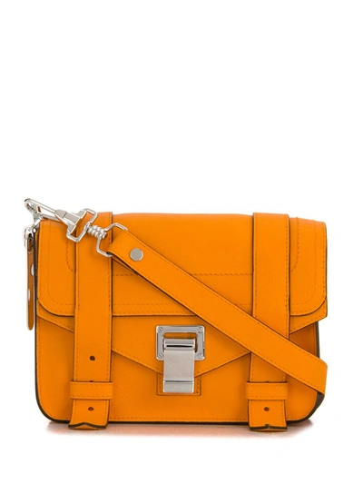 Proenza Schouler Flip-lock Satchel In Orange