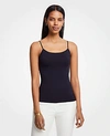 Ann Taylor Stretch Cami In Navy Blue
