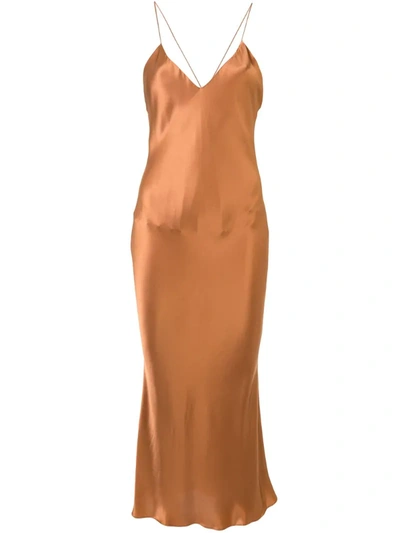 Alix Nyc Lewis Dress In Brown