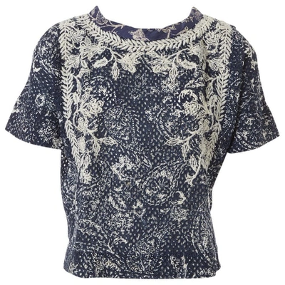 Pre-owned Isabel Marant Navy Cotton Top