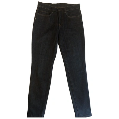 Pre-owned Proenza Schouler Straight Jeans In Blue