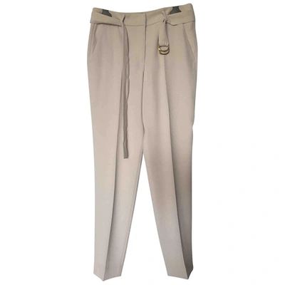 Pre-owned Peserico Trousers In Grey