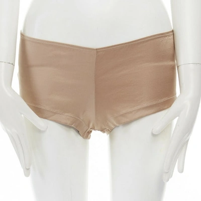 Pre-owned Marni Beige Silk Shorts