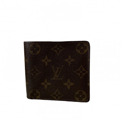 Pre-owned Louis Vuitton Cloth Wallet In Multicolour