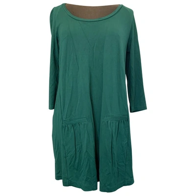 Pre-owned Hoss Intropia Green Cashmere Dress