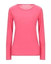Majestic T-shirt In Fuchsia