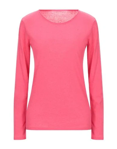 Majestic T-shirt In Fuchsia