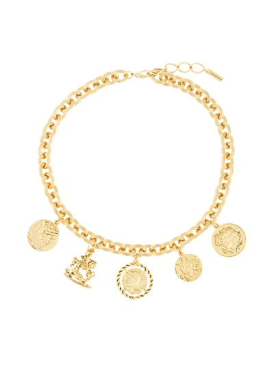 Jennifer Behr Romulus Short Necklace In Gold