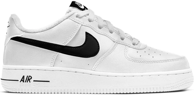 Pre-owned Nike Air Force 1 Low An20 White Black (gs) In White/black