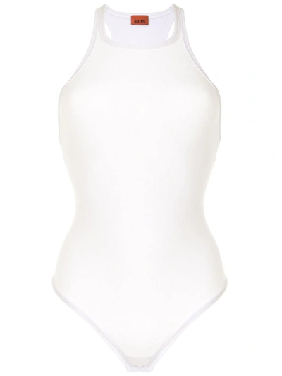 Alix Nyc Fitted Bodysuit In White