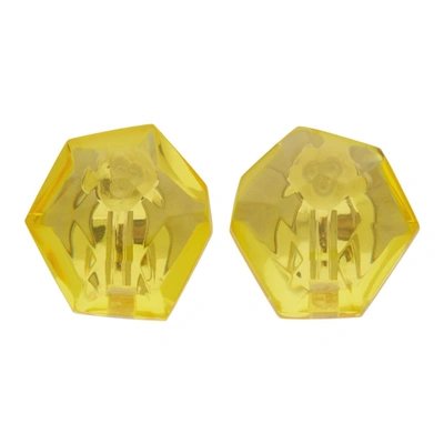 Monies Yellow Hailey Earrings