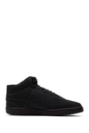 Nike Court Vision Mid Casual Sneakers From Finish Line In Black