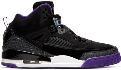 Pre-owned Jordan  Spizike Black Court Purple In Black/anthracite-white-court Purple
