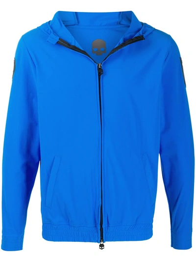 Hydrogen Zip-up Sports Jacket In Blue