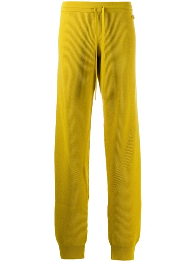 Fenty Knit Track Pants In Yellow