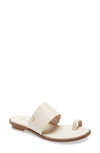 Michael Michael Kors August Slide Sandal In Light Cream