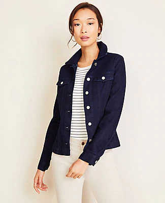 ann taylor denim jacket