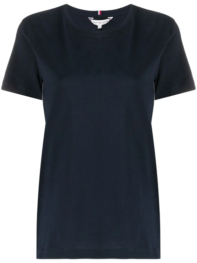 Tommy Hilfiger Side Stripe T-shirt In Blue