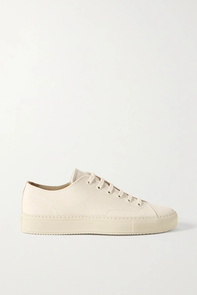 Common Projects Achilles Canvas Sneakers In Cream