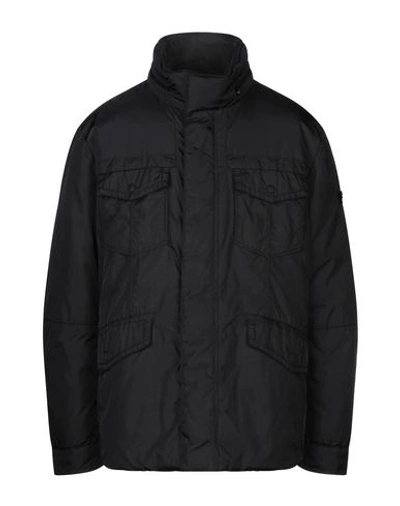Peuterey Down Jacket In Black