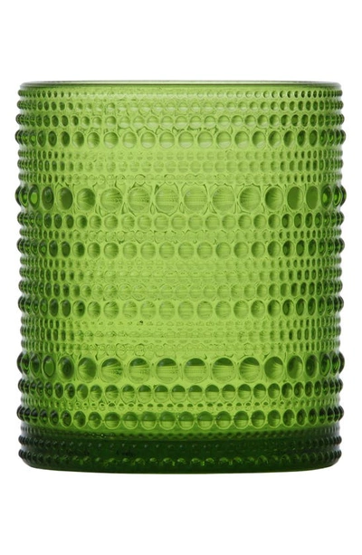 Fortessa Jupiter Set Of 6 Double Old Fashioned Glasses In Evergreen