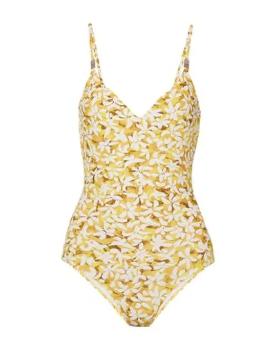 On The Island By Mario Schwab One-piece Swimsuits In Sand