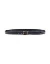 Dolce & Gabbana Leather Belt In Black