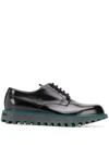 Dolce & Gabbana Black Leather Lace-up Shoes