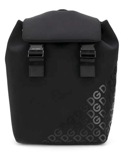 Dolce & Gabbana Dolce E Gabbana Men's Bm1809aj772hnndn Black Polyester Backpack