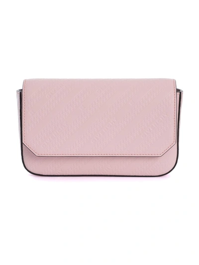 Givenchy Bond Embossed Leather Bag In Pink