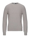 Fedeli Cashmere Blend In Dove Grey