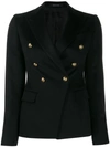 Tagliatore Jalicya Double-breasted Blazer In Nero