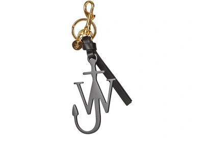 Jw Anderson J Anchor Keyring In Black