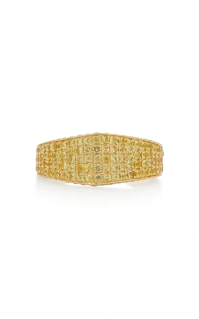Ralph Masri Women's 18k Yellow Gold; Diamond; And Yellow Sapphire Ring