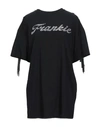 Frankie Morello T-shirts In Black