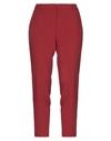 Ottod'ame Casual Pants In Brick Red