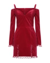 Blumarine Short Dresses In Red