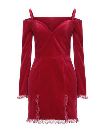 Blumarine Short Dresses In Red