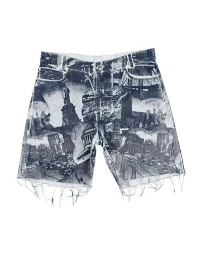 Buscemi Denim Shorts In Blue