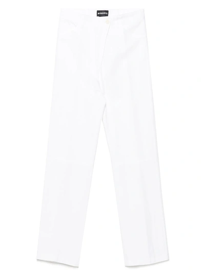 Ann Demeulemeester Pants In White